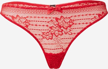 ETAM Thong 'PANAMA' in Red: front