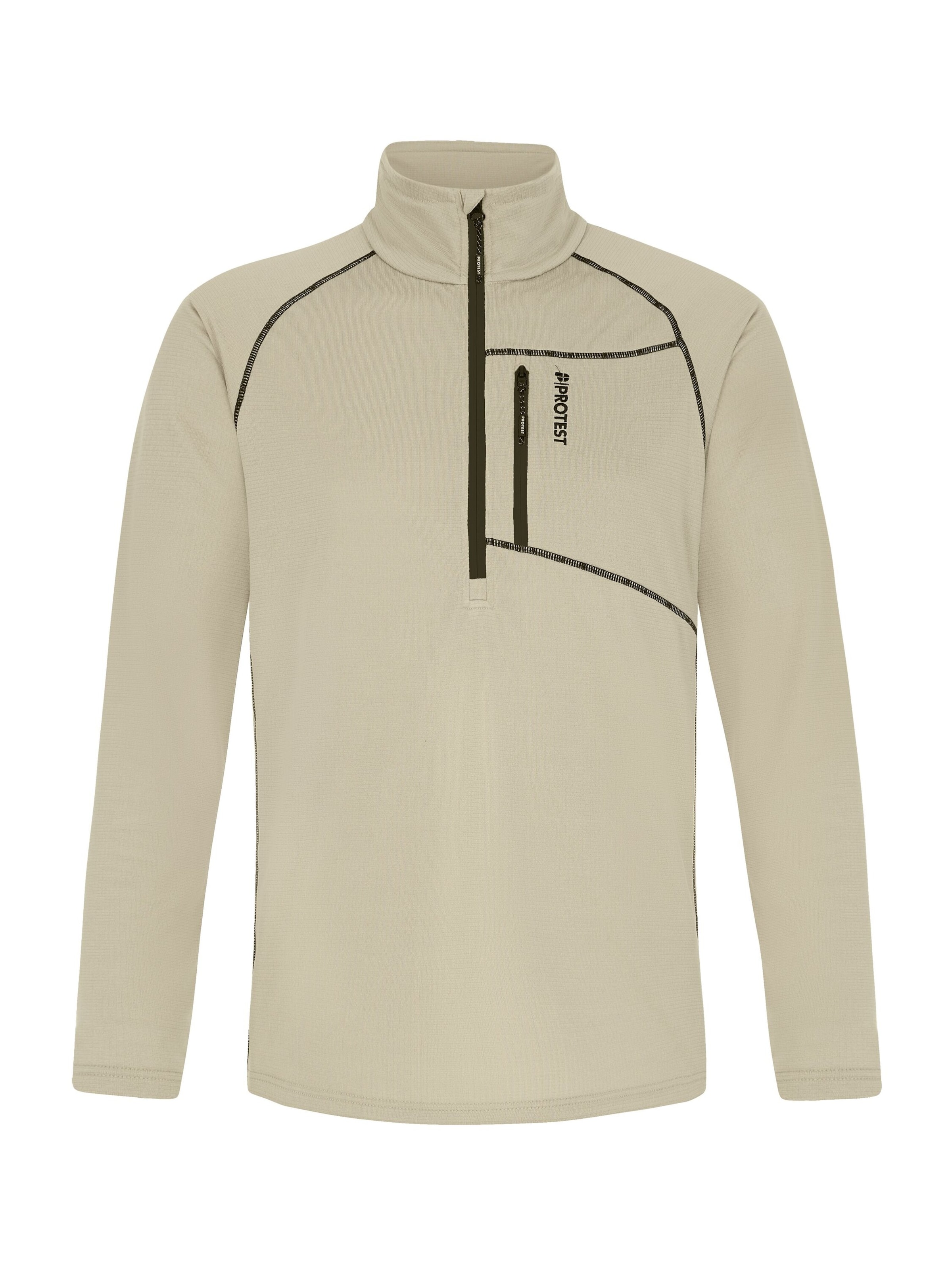 PROTEST Athletic Sweatshirt 'PRTRekody' in Brown: front