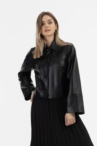 DreiMaster Vintage Jacke in Schwarz: predná strana