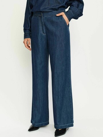 regular Pantaloni 'SRPortia' di Soft Rebels in blu: frontale