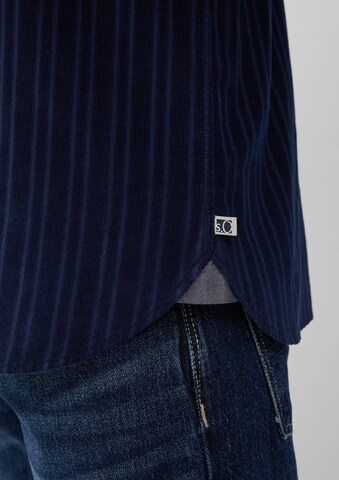 s.Oliver Regular fit Overhemd in Blauw