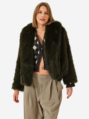 Veste mi-saison 'Kunstpelzmäntel' Bianco Lucci en vert