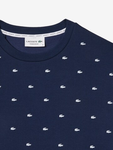 Sweat-shirt LACOSTE en bleu