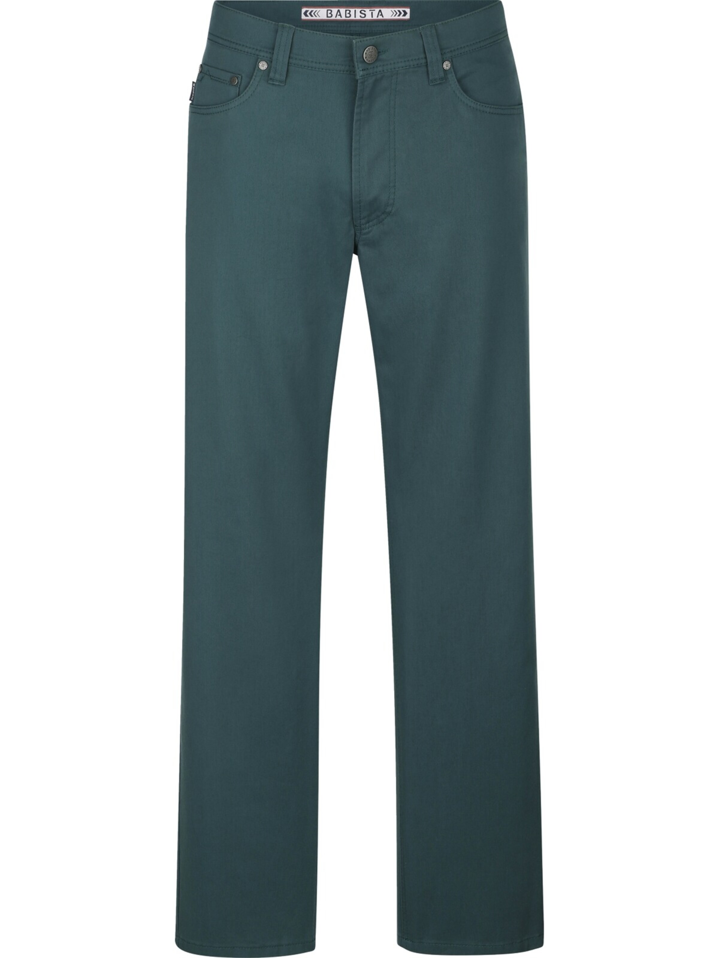 BABISTA Regular Trousers ' Stefzi ' in Green: front
