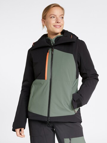 ZIENER Athletic Jacket 'Tayara' in Green: front