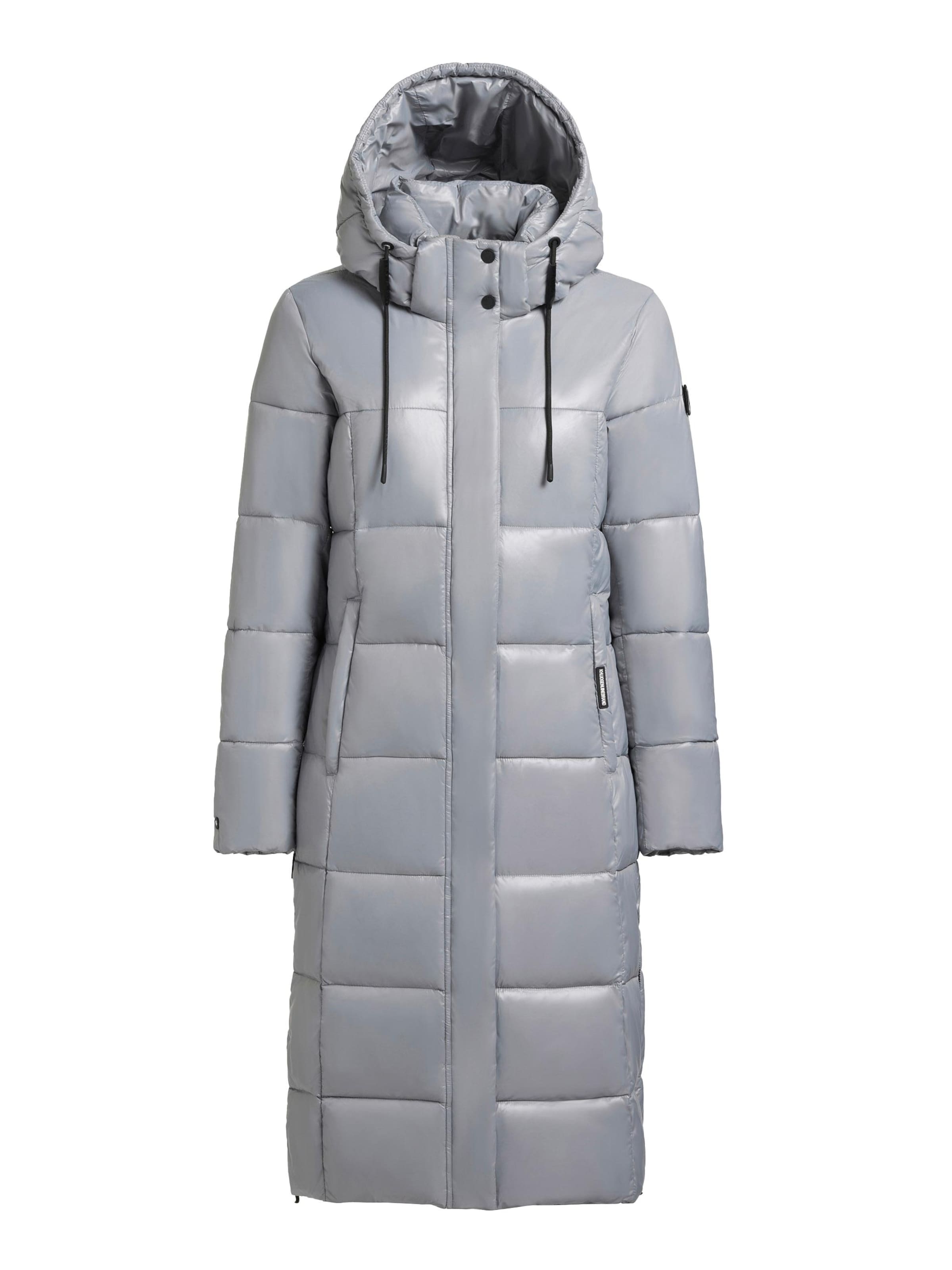 khujo Wintermantel 'Shane' in Blau: Vorderseite