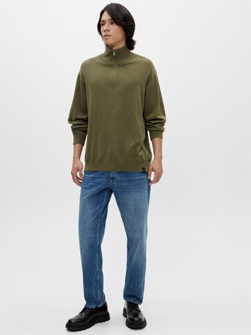 Sweat-shirt Pull&Bear en vert