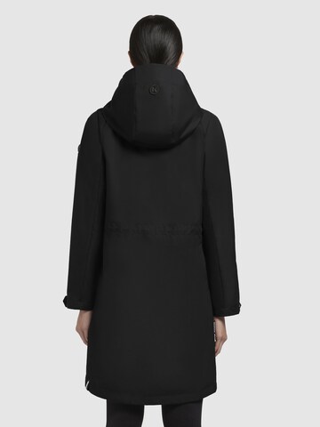 Cappotto di mezza stagione ' YEAL ' di khujo in nero