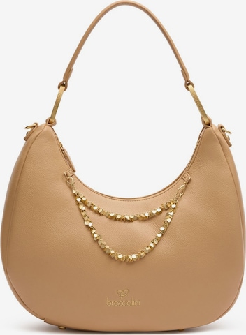 Braccialini Schultertasche 'Amy' in Beige: Vorderseite