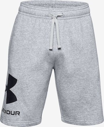 UNDER ARMOUR Sportbroek 'Rival' in Grijs: voorkant