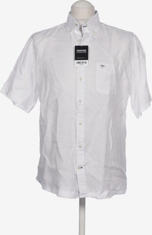 FYNCH-HATTON Button Up Shirt in M in White: front