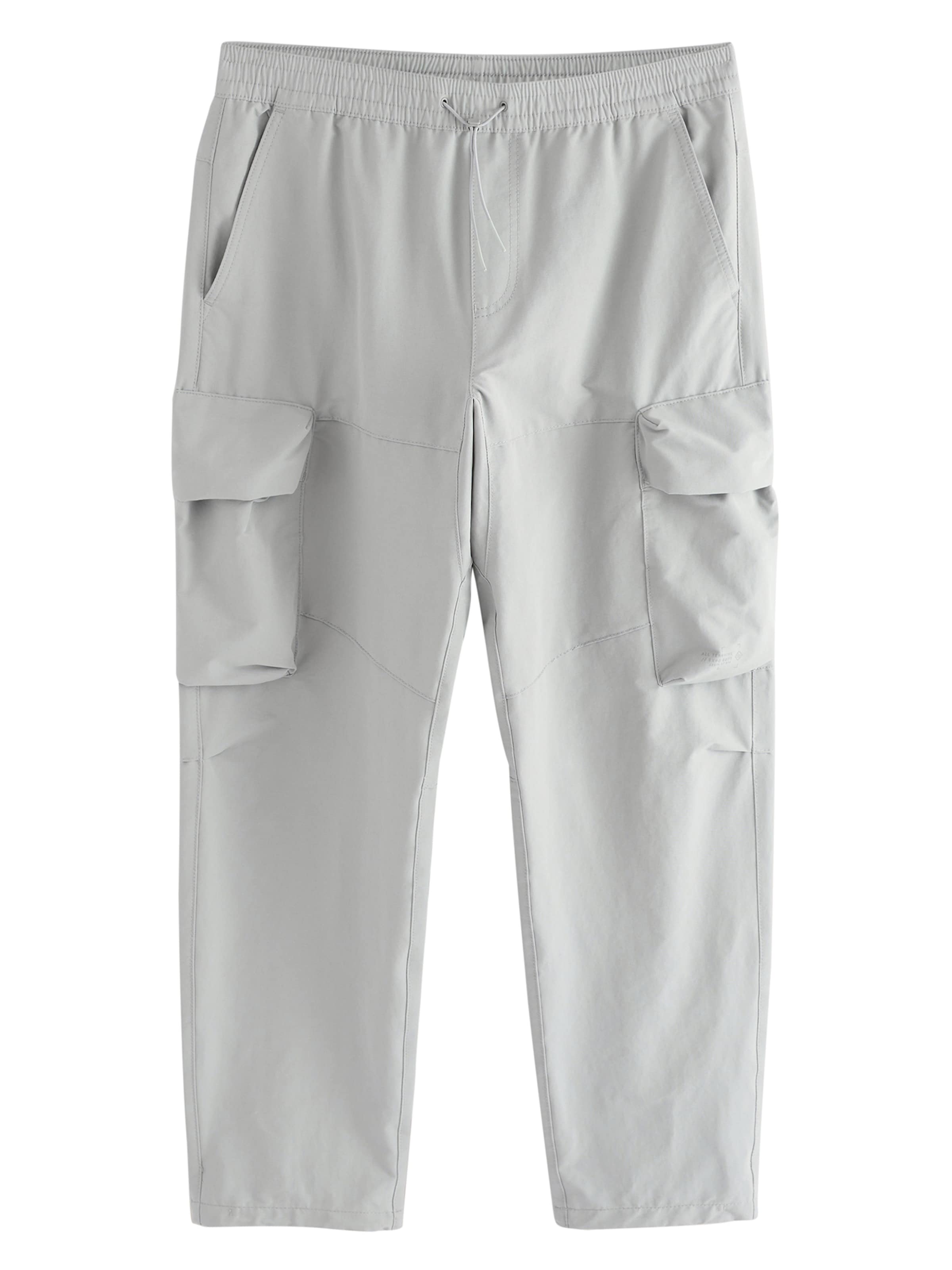 Next tavaline Klapptaskutega püksid, värv hall: eest vaates