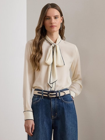 Lauren Ralph Lauren Bluzka 'FREDELLA' w kolorze beżowy: przód
