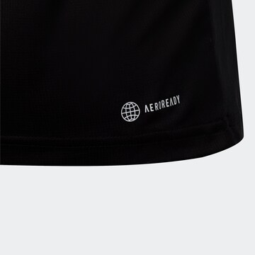 ADIDAS PERFORMANCE - Camiseta funcional 'Essentials Aeroready -Fit Logo' en negro