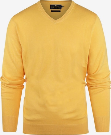Steppin' out Pullover in Gelb: Vorderseite