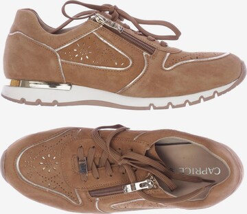 CAPRICE Sneakers & Trainers in 39 in Brown: front