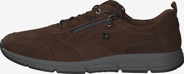 WALDLÄUFER Athletic Lace-Up Shoes 'Haslo' in Brown