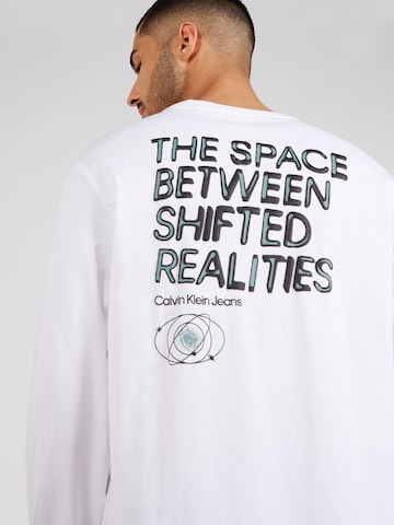 Calvin Klein Jeans Shirt 'FUTURE' in Weiß