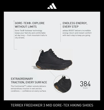 ADIDAS TERREX Lage schoen 'Freehiker 3' in Zwart