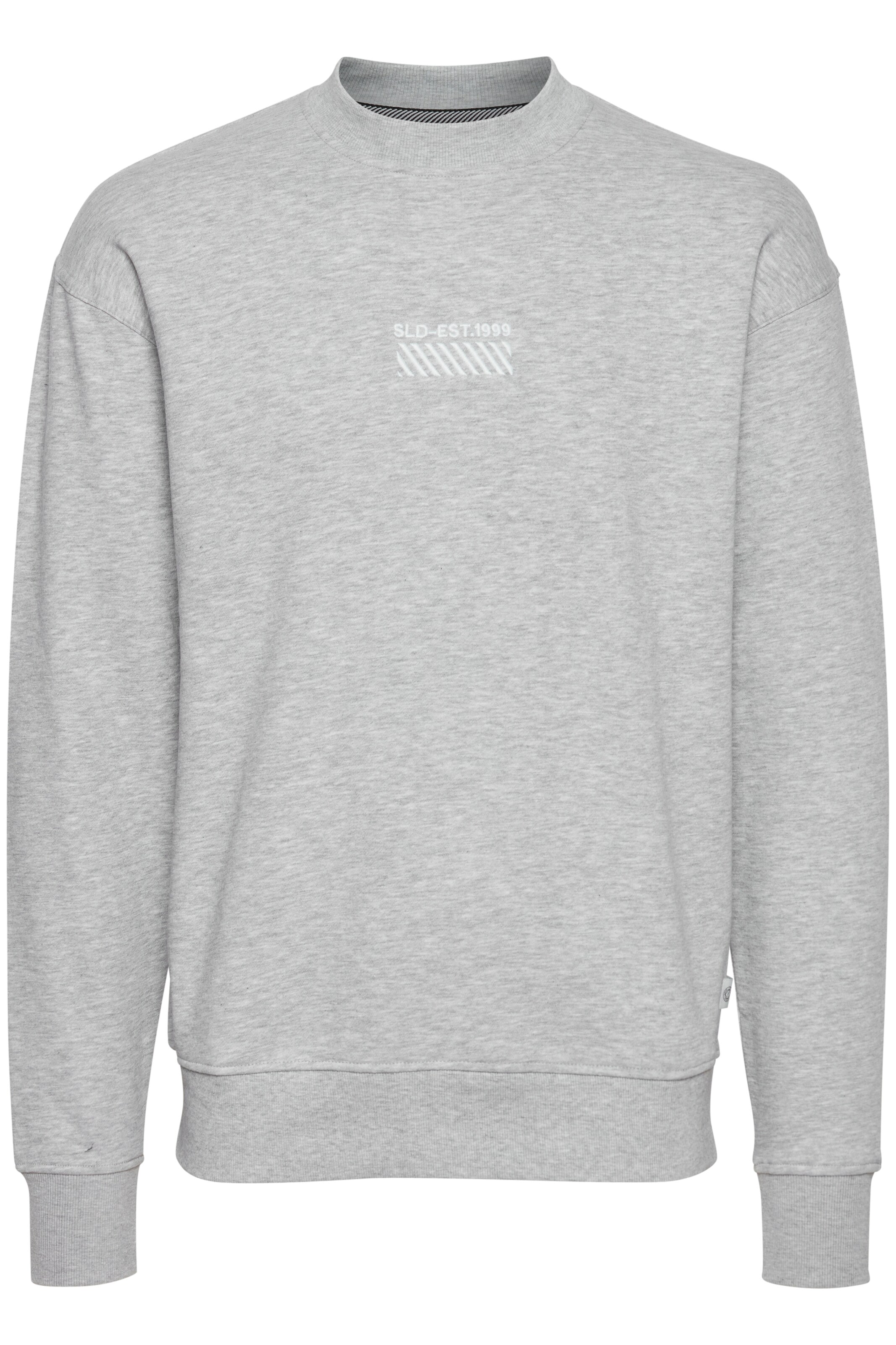 !Solid Sweatshirt 'Rubio' in Grijs: voorkant