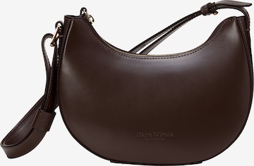 Marc O'Polo Schoudertas in Bruin: voorkant