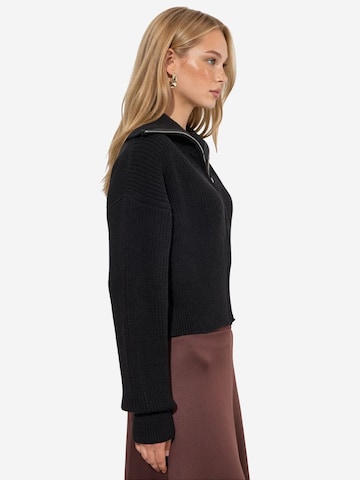 Viorna Knit cardigan 'Strickjacken' in Black