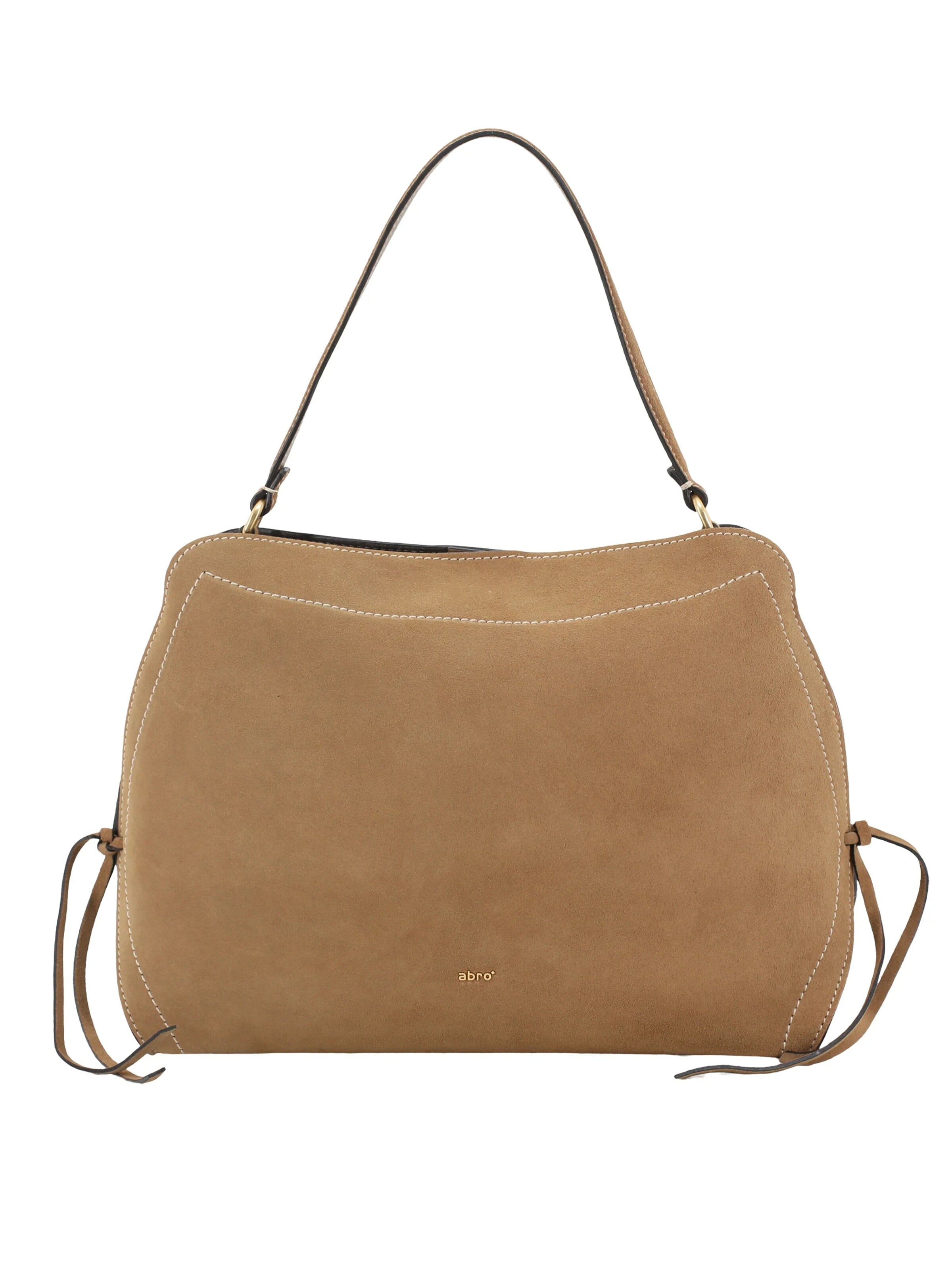 ABRO Handbag 'NECESSITY' in Brown: front