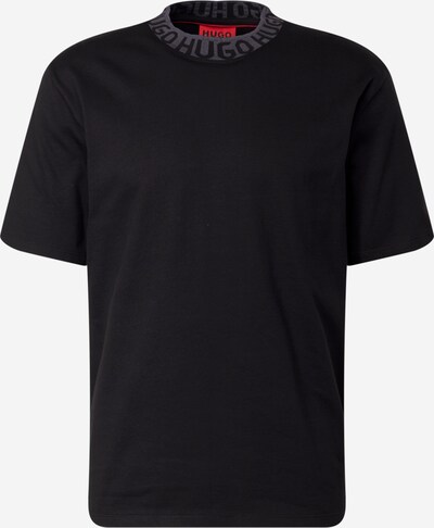 HUGO Shirt 'Daffir' in Grey / Black, Item view