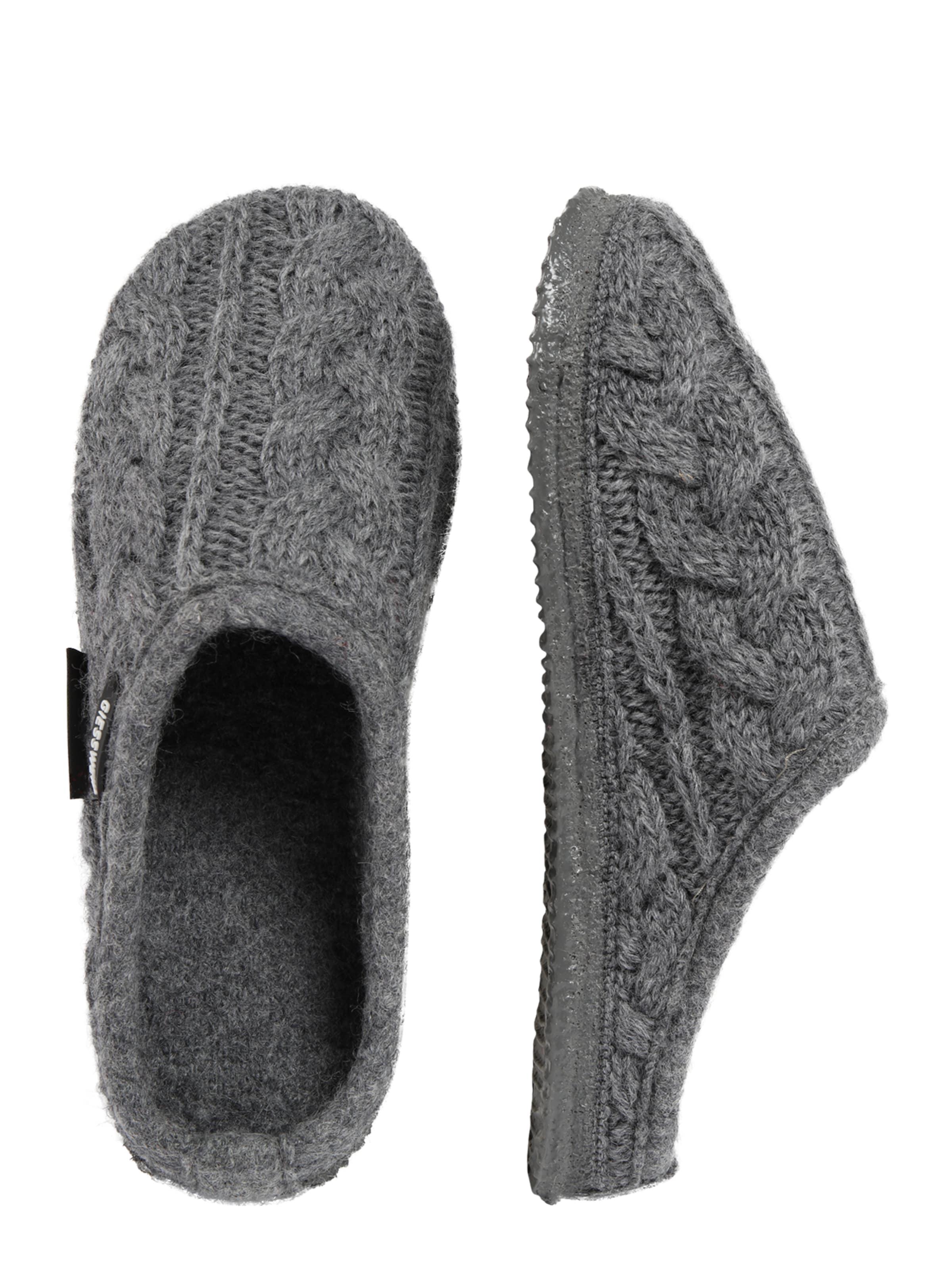 GIESSWEIN Hausschuh 'Neudau' in Grau