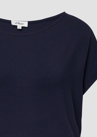 T-shirt s.Oliver en bleu