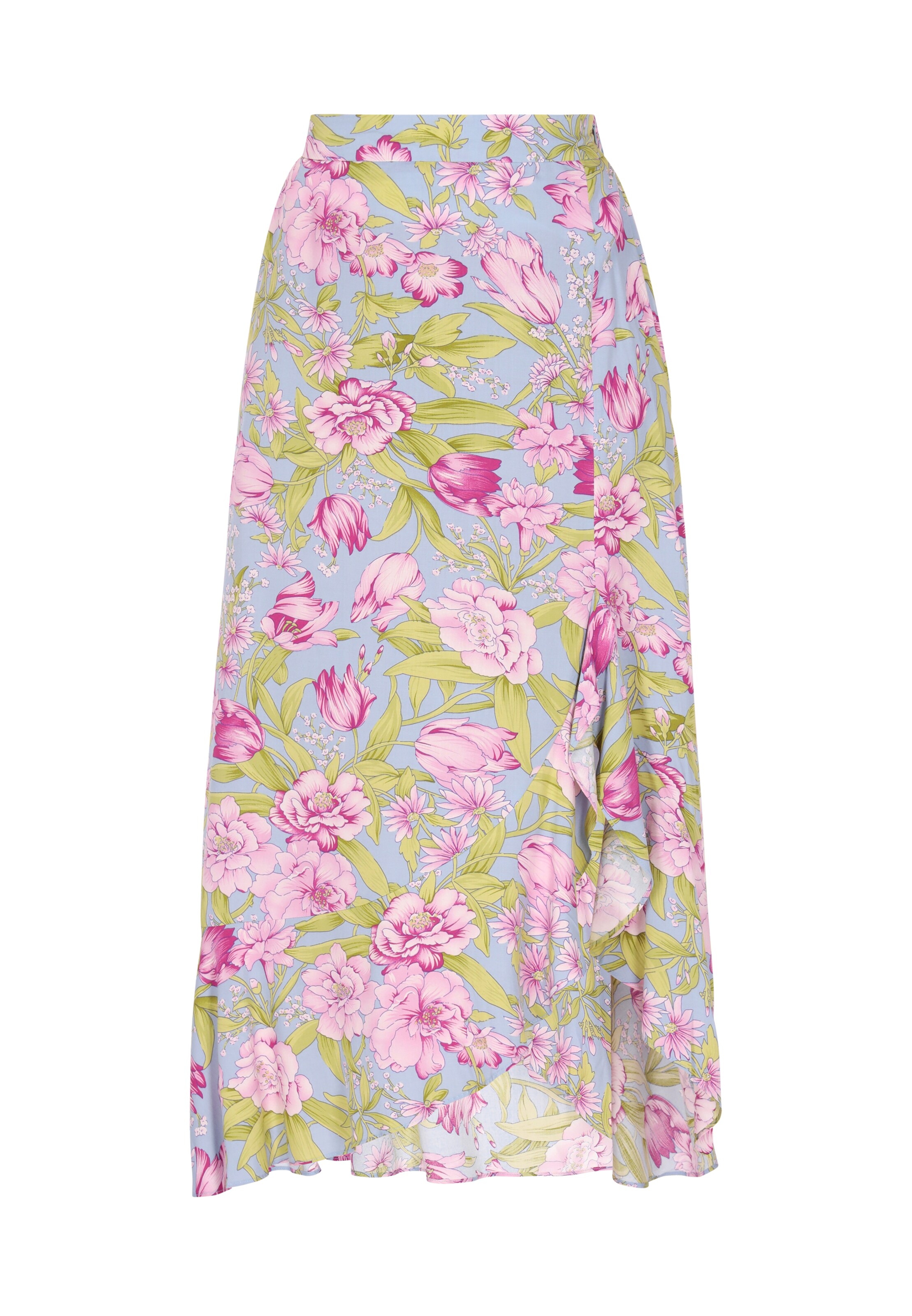 Usha Kjol i blå: framsida