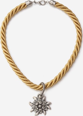 Allgäu Rebell Necklace 'Marlene' in Gold: front