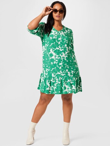 ONLY Carmakoma Dress 'GRETHA' in Green