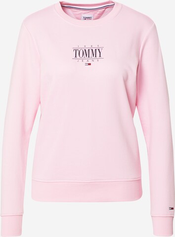 Tommy Jeans Tréning póló - rózsaszín: elől