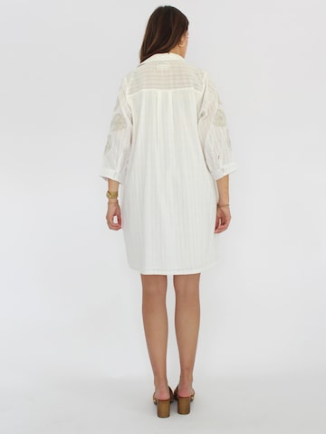 Honnête Atelier Jurk 'Hope' in Wit