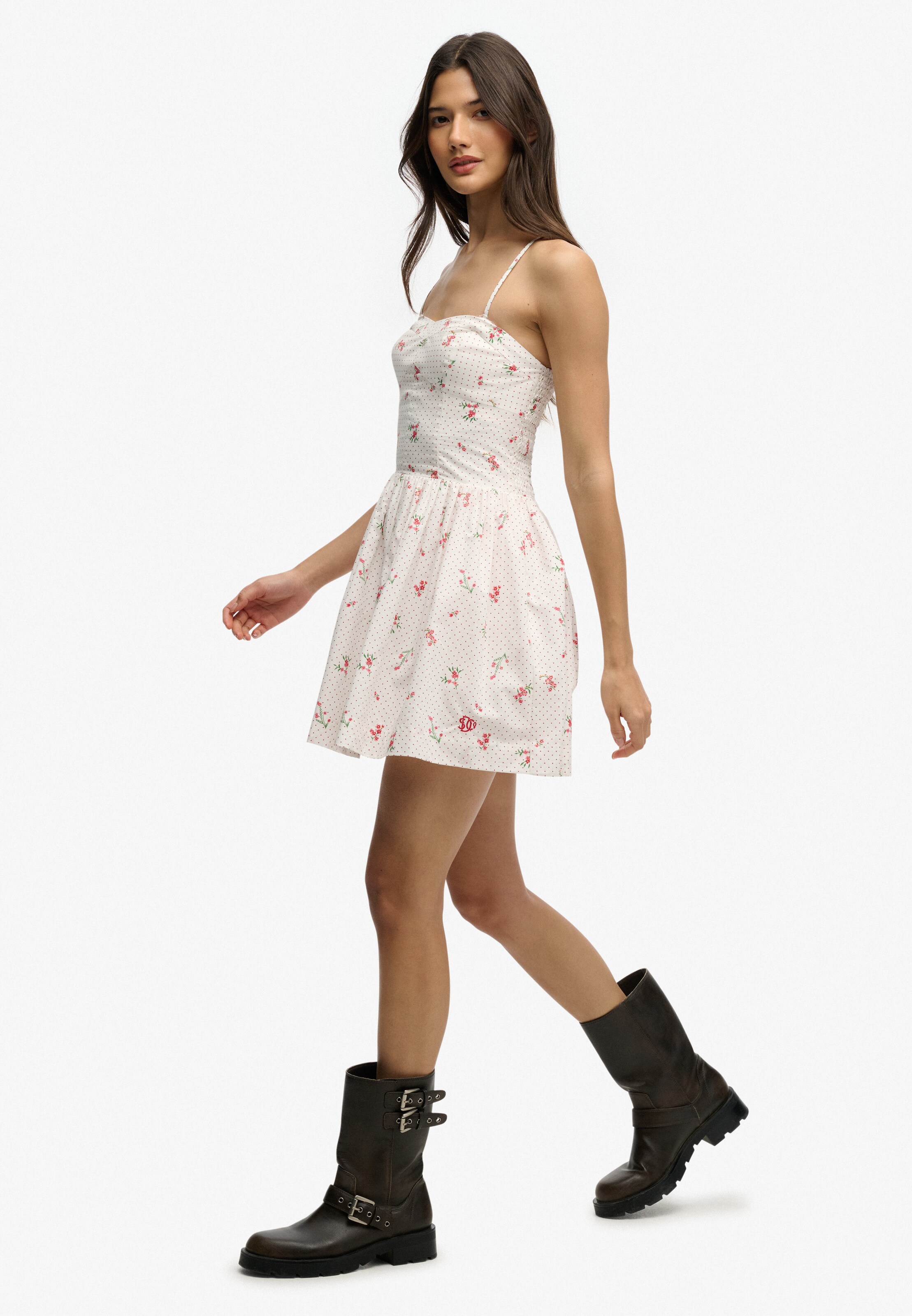 Robe d’été Superdry & Co en blanc
