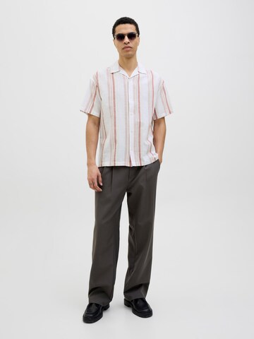 JACK & JONES Comfort fit Overhemd in Roze