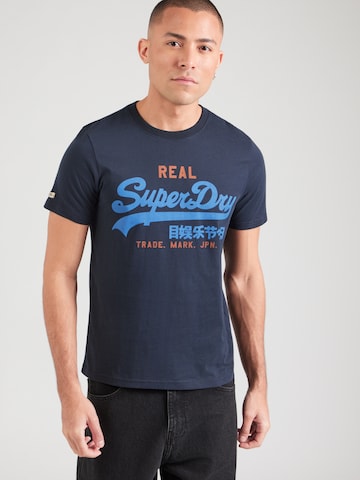 Superdry & Co - Camisa em azul: frente