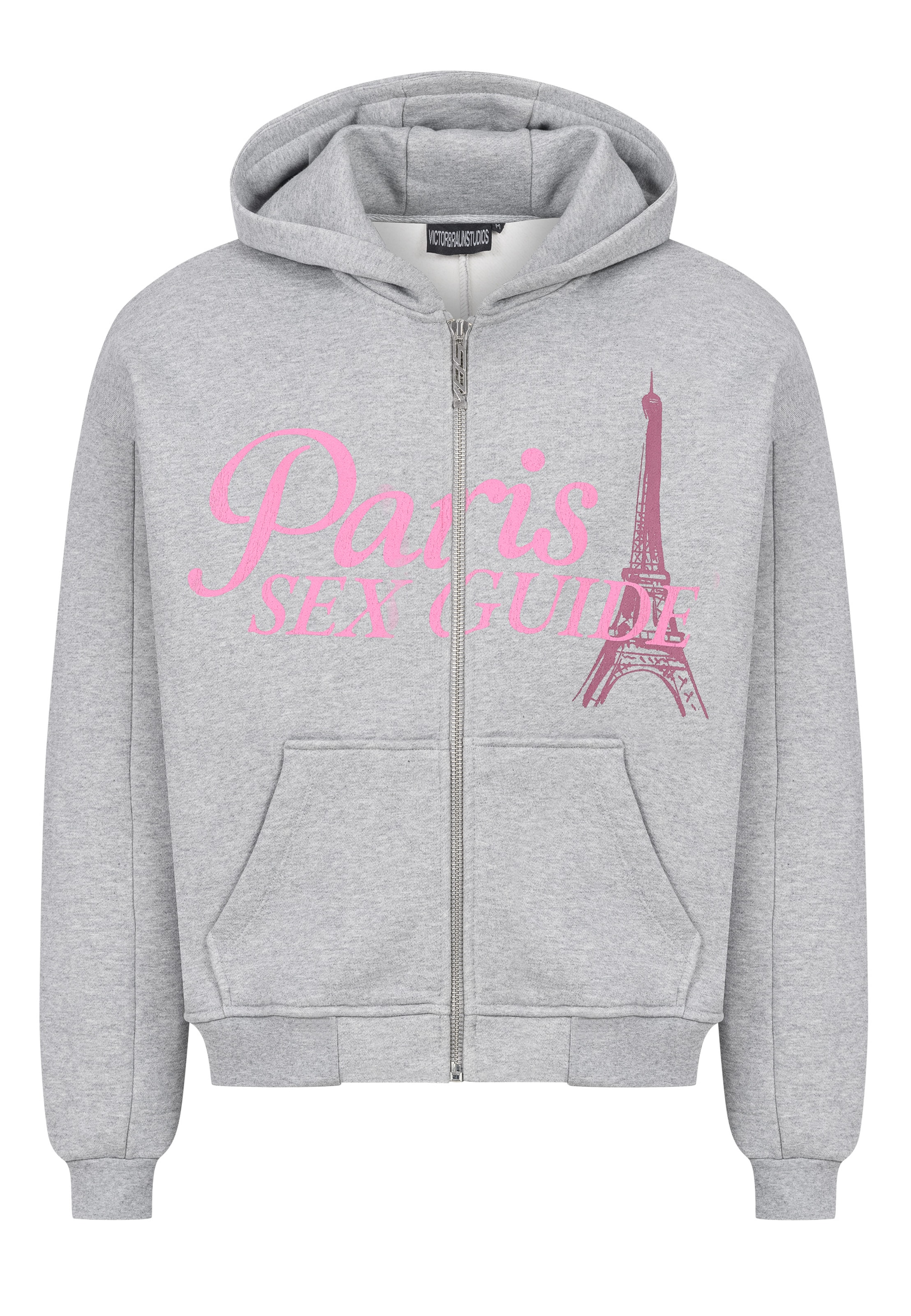 VBS Sweatjacke in Grau: Vorderseite