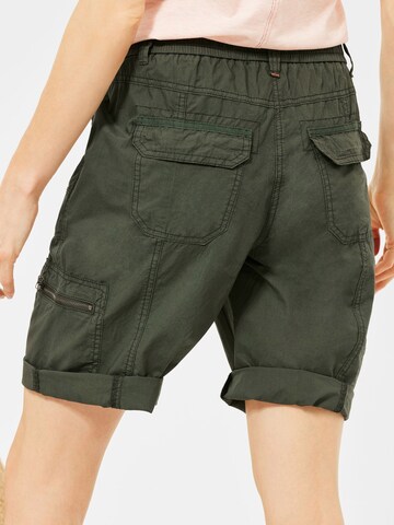 CECIL Loose fit Cargo Pants in Green