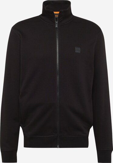 BOSS Zip-Up Hoodie 'Zestart' in Black, Item view