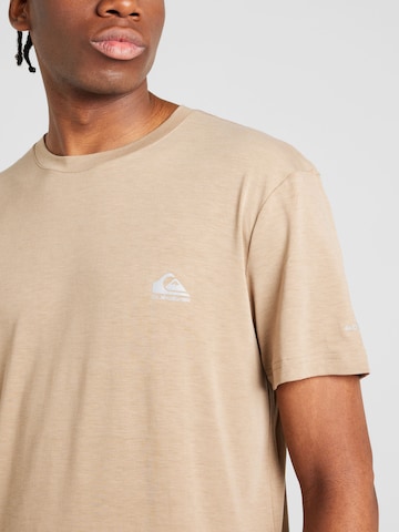 QUIKSILVER - Camiseta funcional 'COASTAL RUN' en beige