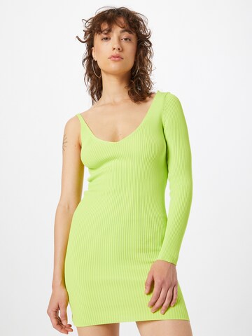 Misspap Dress in Green: front