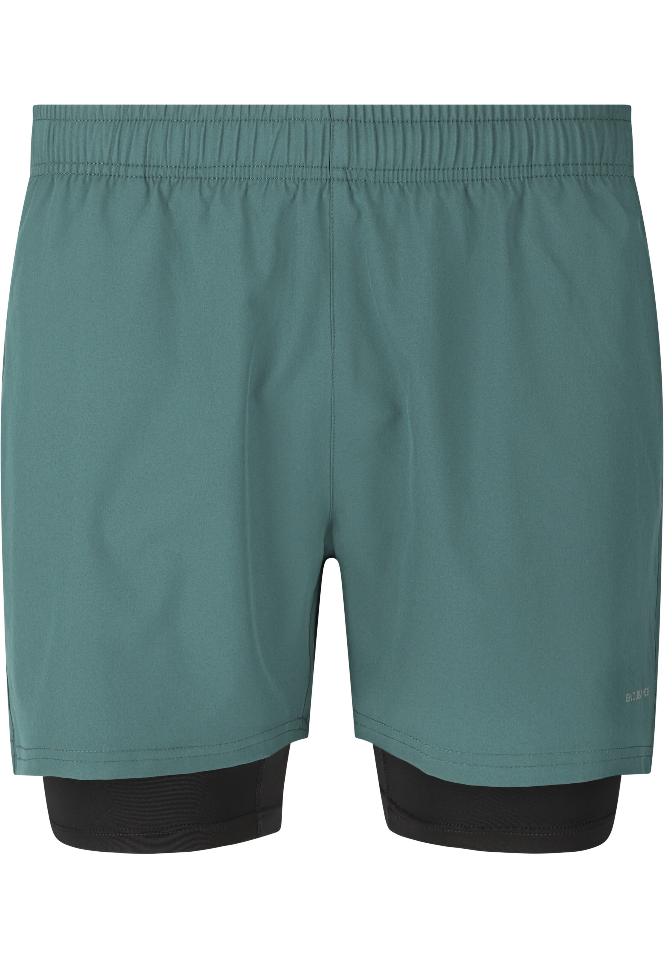 ENDURANCE Workout Pants 'Kros' in Green: front
