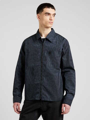 HUGO Between-season jacket 'Evalom' in Black: front