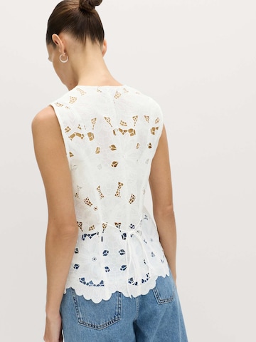 Gilet Marks & Spencer en blanc