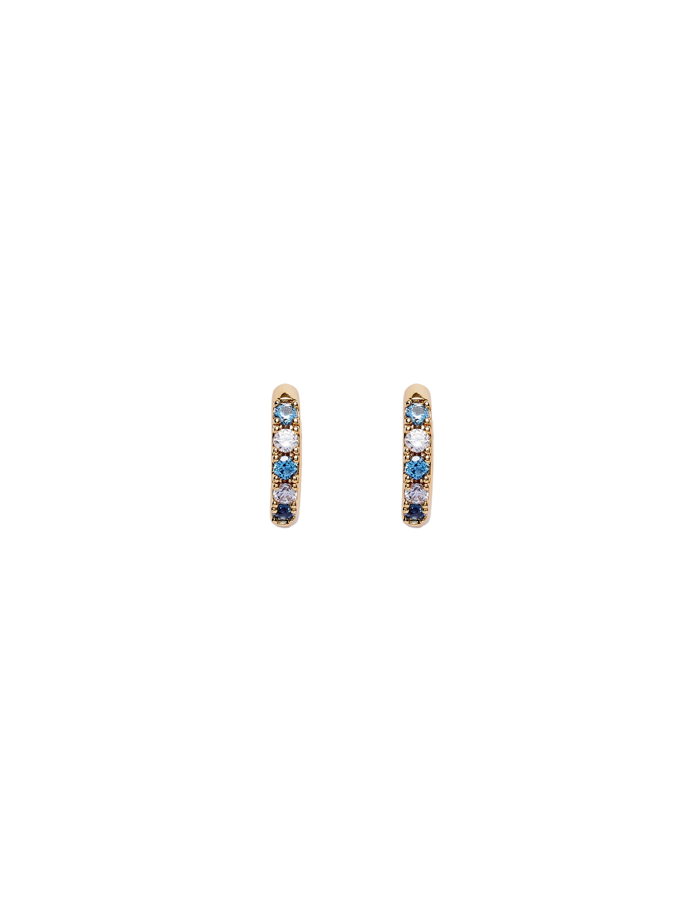 Boucles d'oreilles 'Helen' U.S. POLO ASSN. en bleu