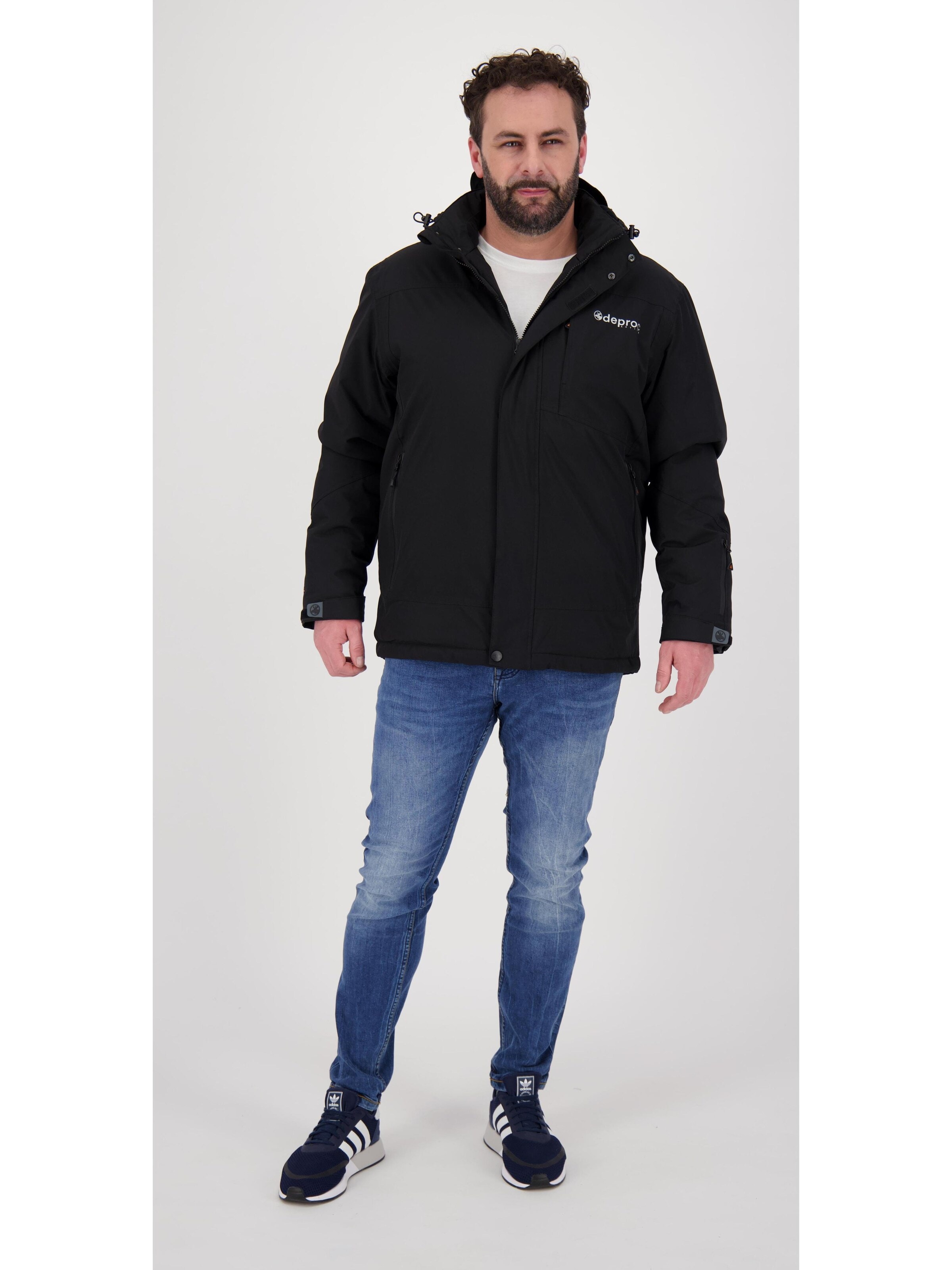 deproc Winterjacke 'MNTRL MEN'‌‌‌‌‌‌‌‌‌ in Schwarz