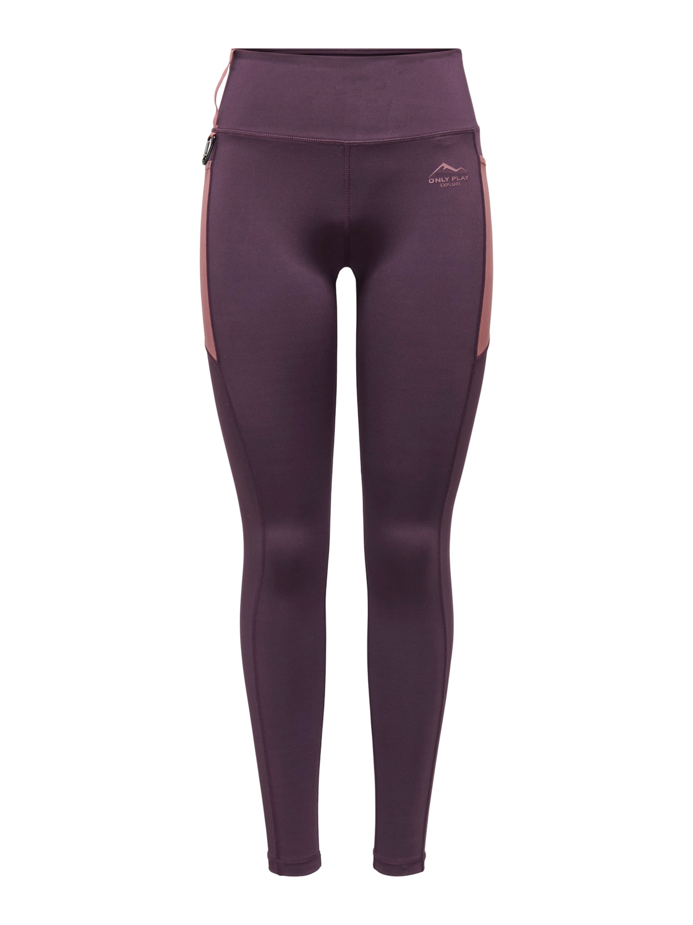 ONLY PLAY Skinny Sportnadrágok 'ONPRya-2-Stan' - lila: elől