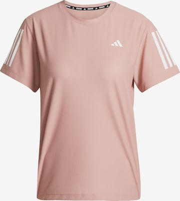ADIDAS PERFORMANCE Funktionsshirt 'Own The Run' in Rot: Vorderseite